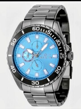 Invicta Pro Diver Iron Wave Mens Watch 46 MM Charcoal